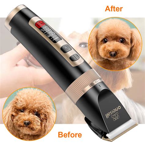 cordless clippers for dog grooming.